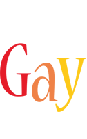 Gay birthday logo