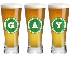 Gay lager logo