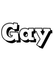 Gay snowing logo