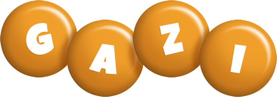 Gazi candy-orange logo