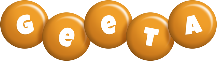 Geeta candy-orange logo