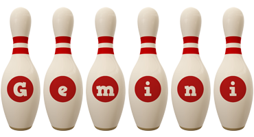 Gemini bowling-pin logo