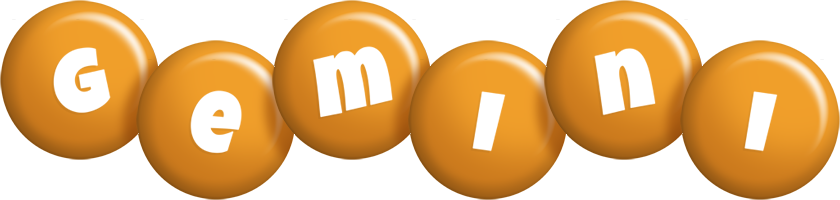 Gemini candy-orange logo