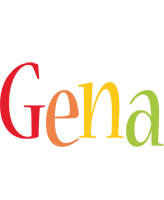 Gena birthday logo