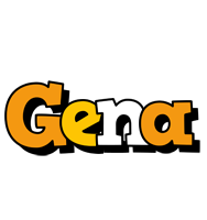 Gena cartoon logo