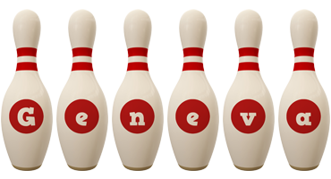 Geneva bowling-pin logo