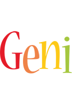 Geni birthday logo