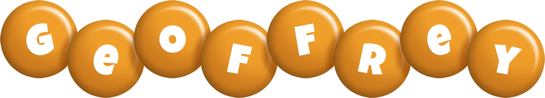 Geoffrey candy-orange logo