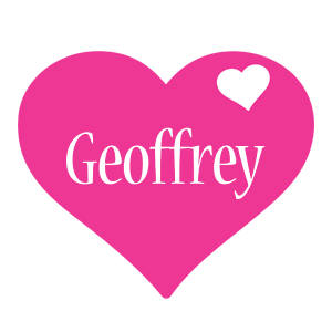 Geoffrey love-heart logo