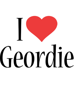 Geordie i-love logo