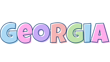 Georgia pastel logo