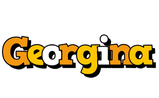 Georgina cartoon logo