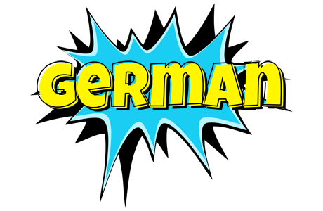 German amazing logo