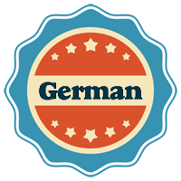 German labels logo