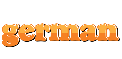 German orange logo