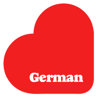 German romance logo