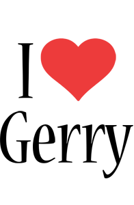 Gerry i-love logo