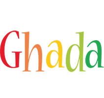 Ghada birthday logo