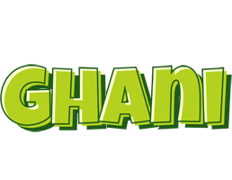 Ghani summer logo