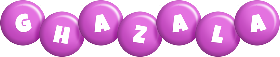 Ghazala candy-purple logo