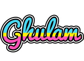 Ghulam circus logo