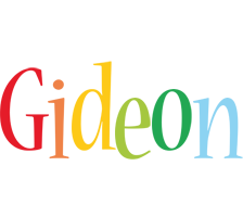 Gideon birthday logo