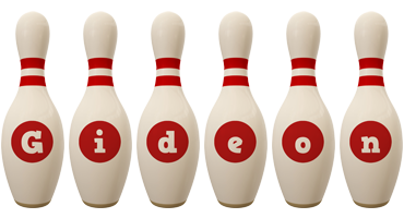 Gideon bowling-pin logo