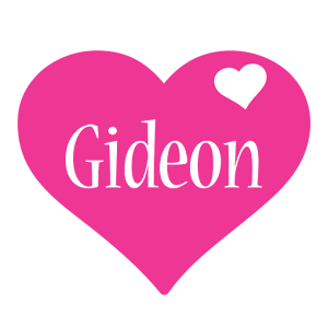 Gideon love-heart logo