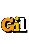 Gil cartoon logo