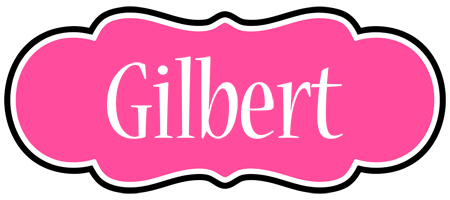 Gilbert invitation logo