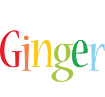 Ginger birthday logo