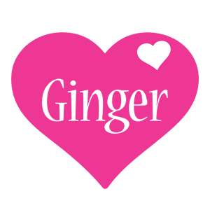 Ginger love-heart logo