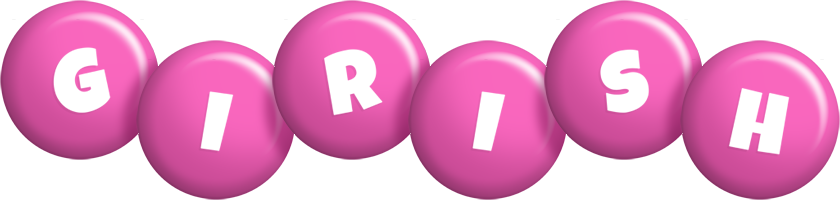 Girish candy-pink logo