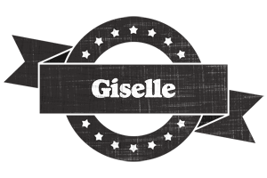 Giselle grunge logo