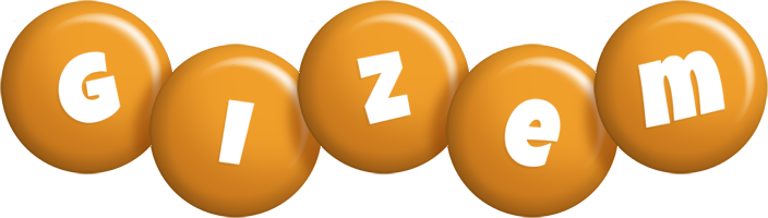 Gizem candy-orange logo