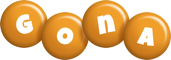 Gona candy-orange logo