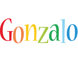 Gonzalo birthday logo