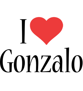 Gonzalo i-love logo