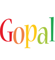 Gopal birthday logo