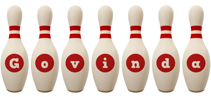 Govinda bowling-pin logo