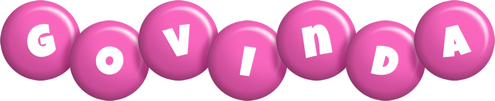 Govinda candy-pink logo