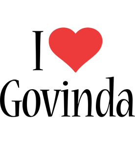 Govinda i-love logo