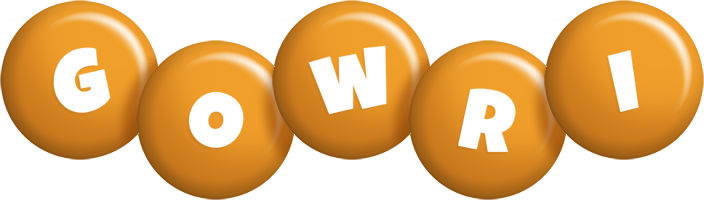 Gowri candy-orange logo