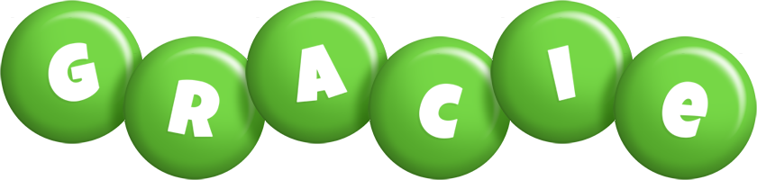 Gracie candy-green logo