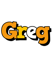 Greg cartoon logo