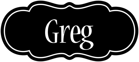 Greg welcome logo