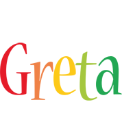 Greta birthday logo