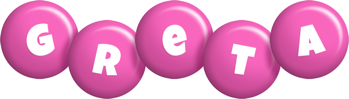 Greta candy-pink logo