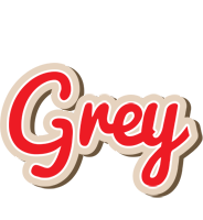 Grey chocolate logo