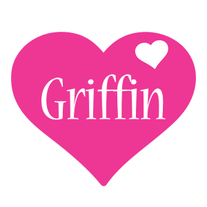 Griffin love-heart logo